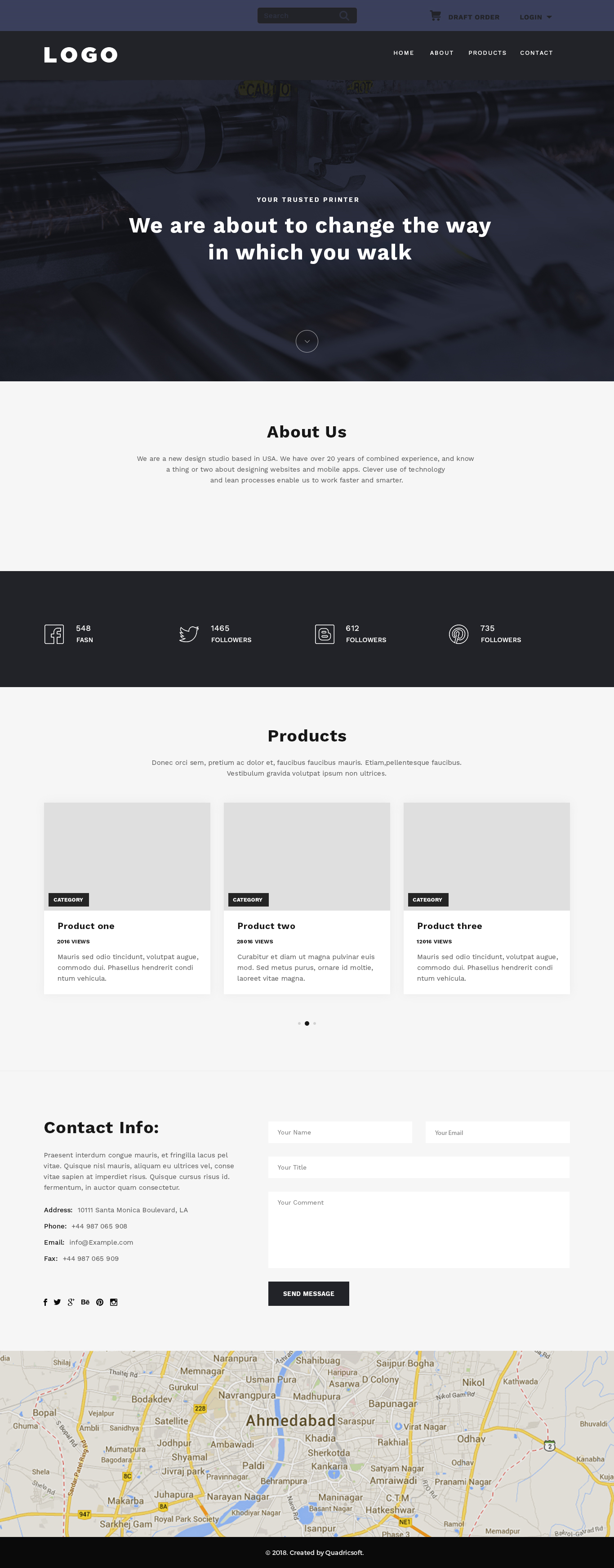 Landing Page Design 